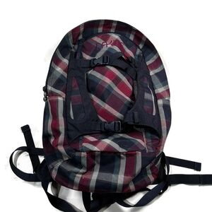 Dakine Backpack‎ Purple Plaid Girls Alpine